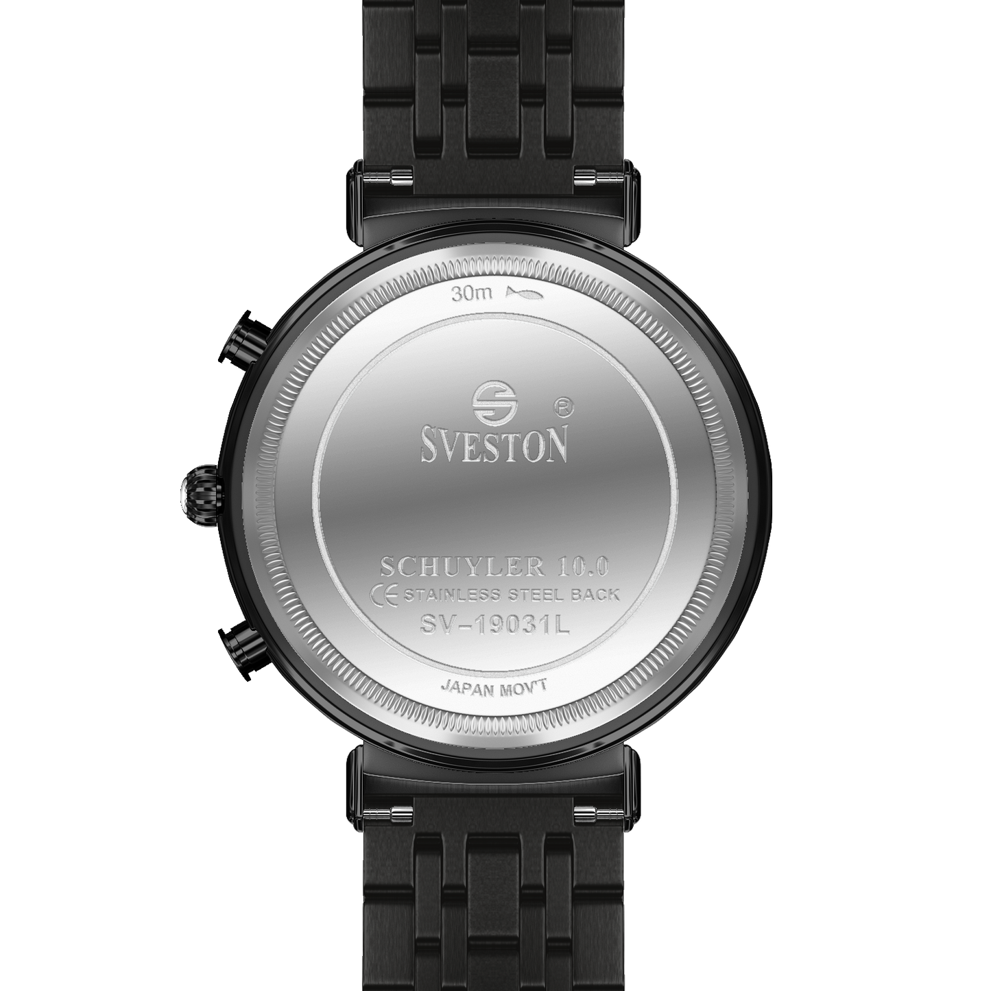 Schuyler Women’s 32MM Stainless Steel Watch - Black