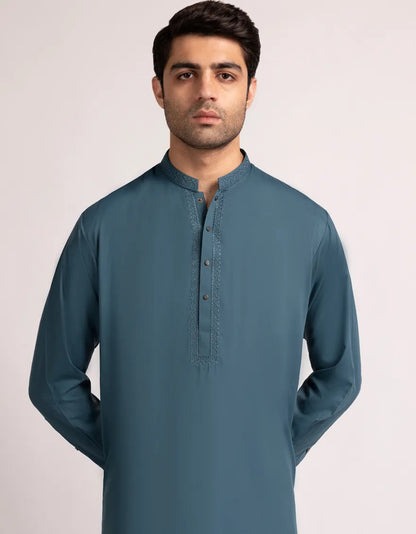 Blended Sea Green Shalwar Kameez -  SK007