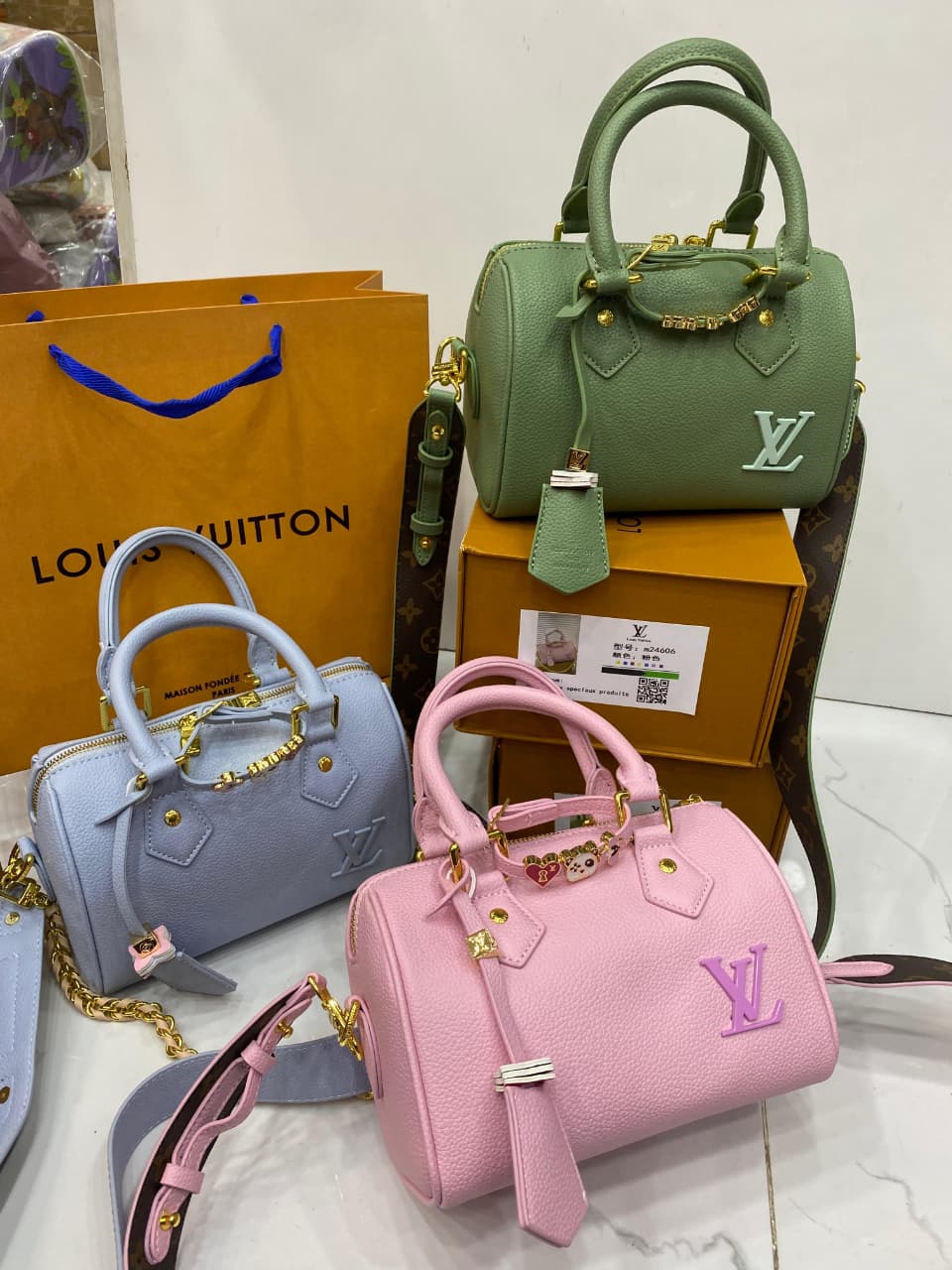 Louis Vuitton Speedy – Model M24606 | Premium Full Set