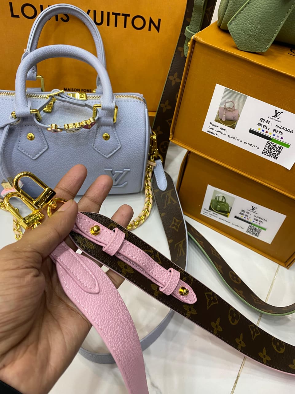 Louis Vuitton Speedy – Model M24606 | Premium Full Set
