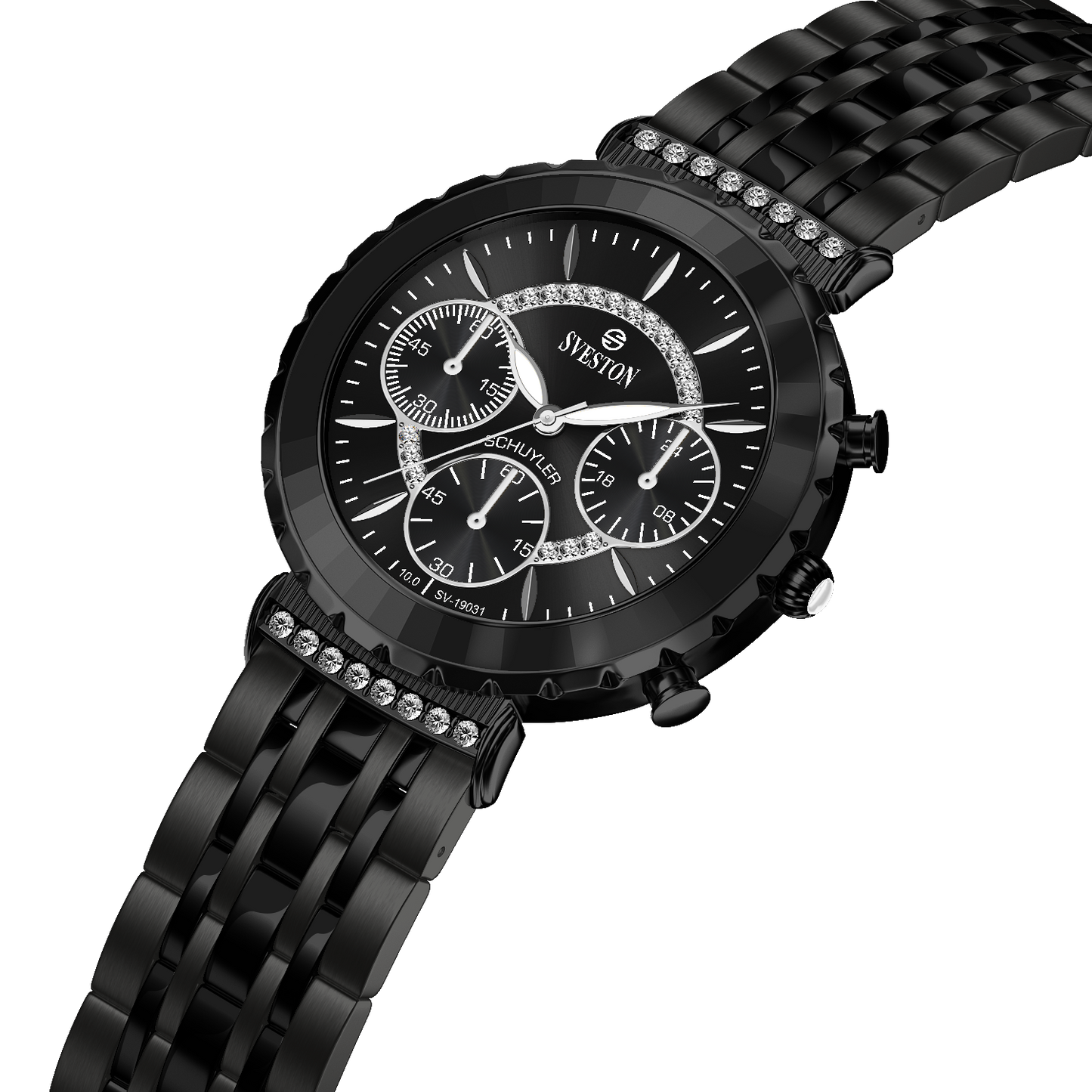 Schuyler Women’s 32MM Stainless Steel Watch - Black