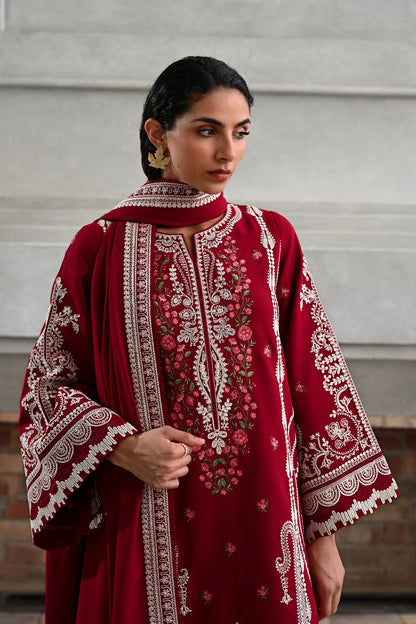 Pure Lawn Embroidered Eid Outfit - LL429