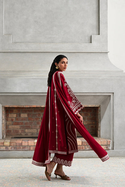 Pure Lawn Embroidered Eid Outfit - LL429