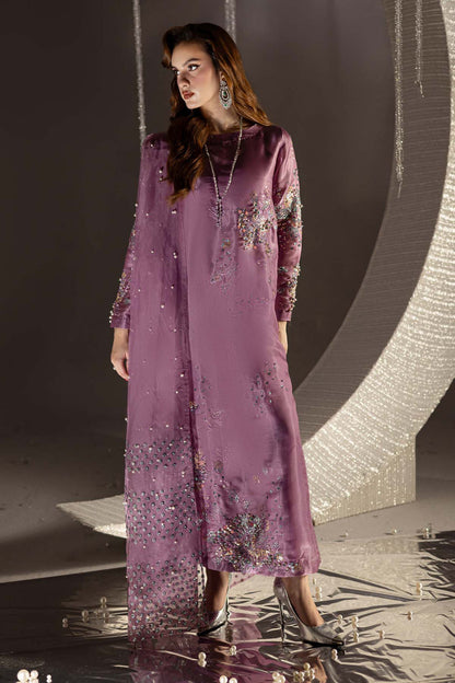 Pure Cotton Pink Embroidered Eid Outfit - LL436