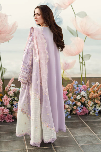 Pure Lawn Peach Chickenkari Dress - LL379