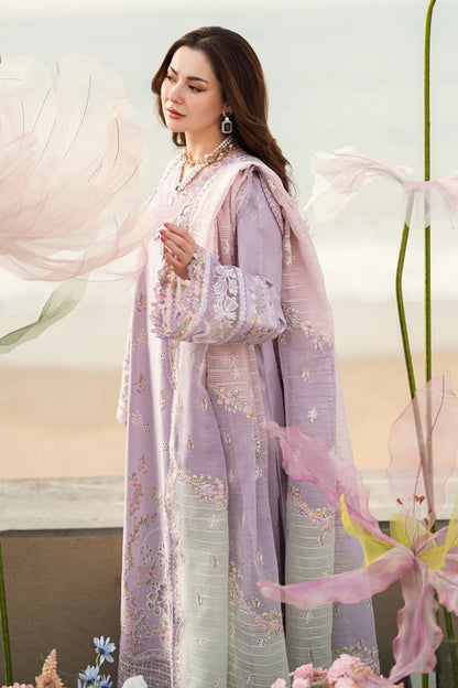 Pure Lawn Peach Chickenkari Dress - LL379