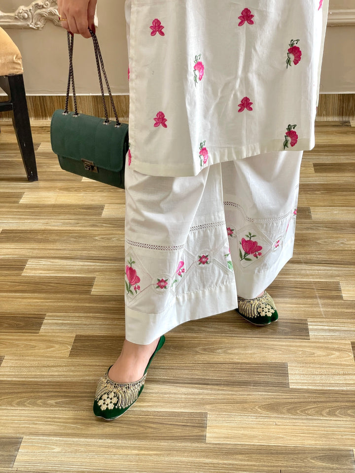 PRET Embroidered Cotton 2 Piece Dress – LF-PT-022