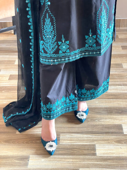 ZURAY Pure Lawn Embroidered 3 Piece Dress – LF-ZY-031