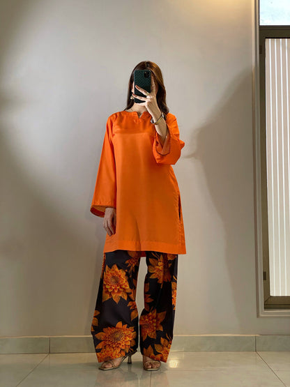 FLOWER Lawn Embroidered 3 Piece Dress – LF-FW-019
