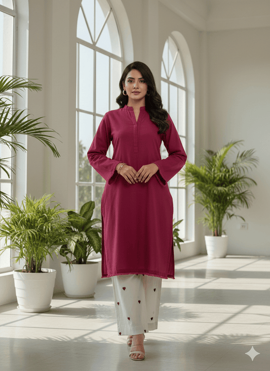 BAHAR Lawn Embroidered 3 Piece Dress – LF-BH-020