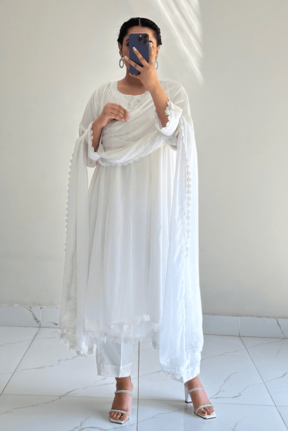 MISHA Chiffon Embroidered 3 Piece Dress – LF-MS-021
