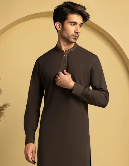 Cotton Dark Green Kurta Trouser - KP004
