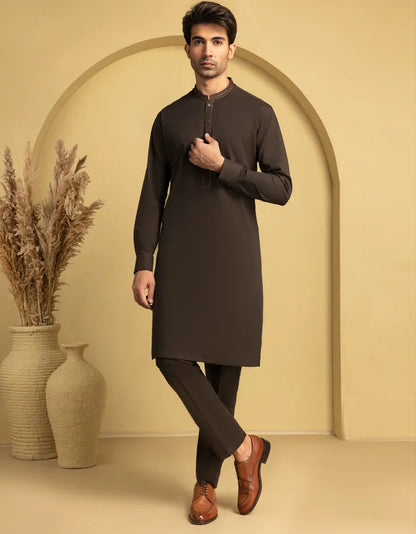 Cotton Dark Green Kurta Trouser - KP004
